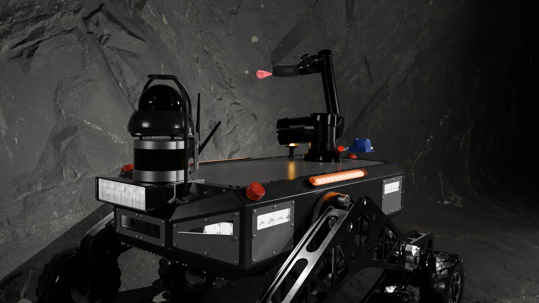 Robot AutoJoe Realizando Análisis Químico